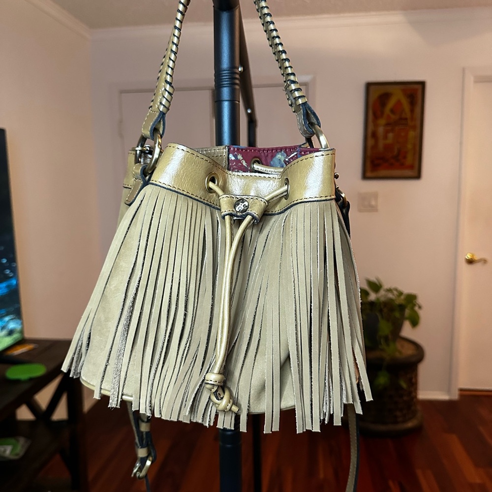 Patricia Nash Fringed Crossbody Bag